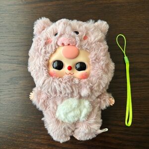 Baby Three Big Cutie Blind Box Plush Confirmed Piggy with Moveable Eyes (Smile)